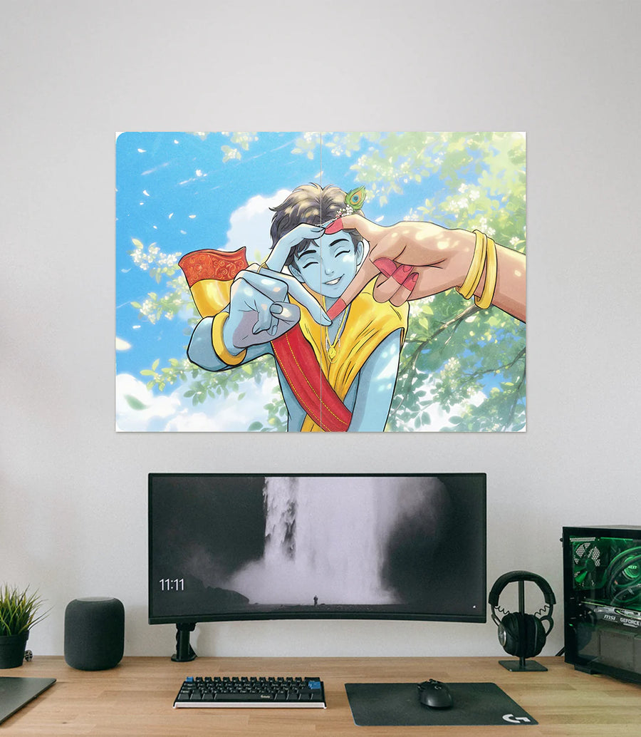 Krishna | Divine Love | 2 Piece Set