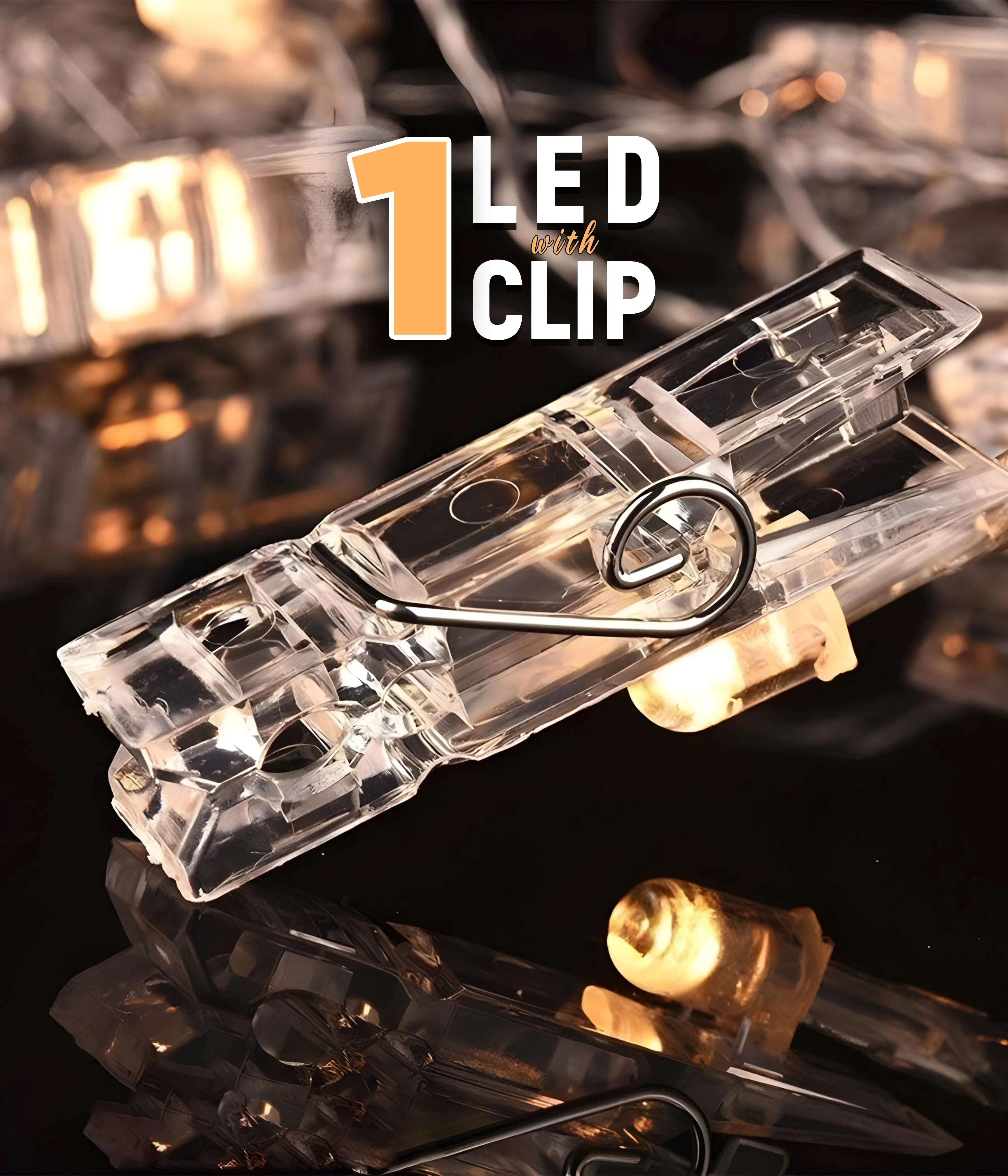 LED Photo Clip String Lights
