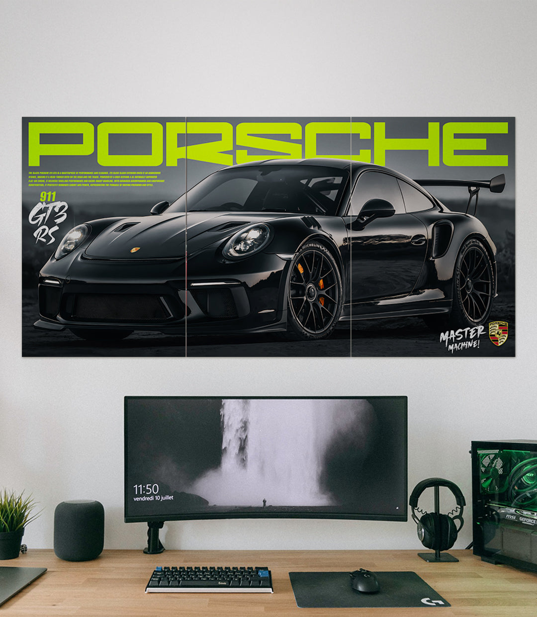 Porsche 911 GT3 RS #01 | CAR SET | 3 Piece Set