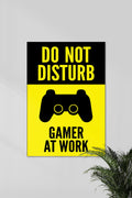 DO NOT DISTURB | GAMER AT WORK | GAME POSTERS