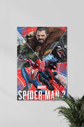 PLAYSTATION SPIDERMAN 2 #01 | COVER ART | GAME POSTERS