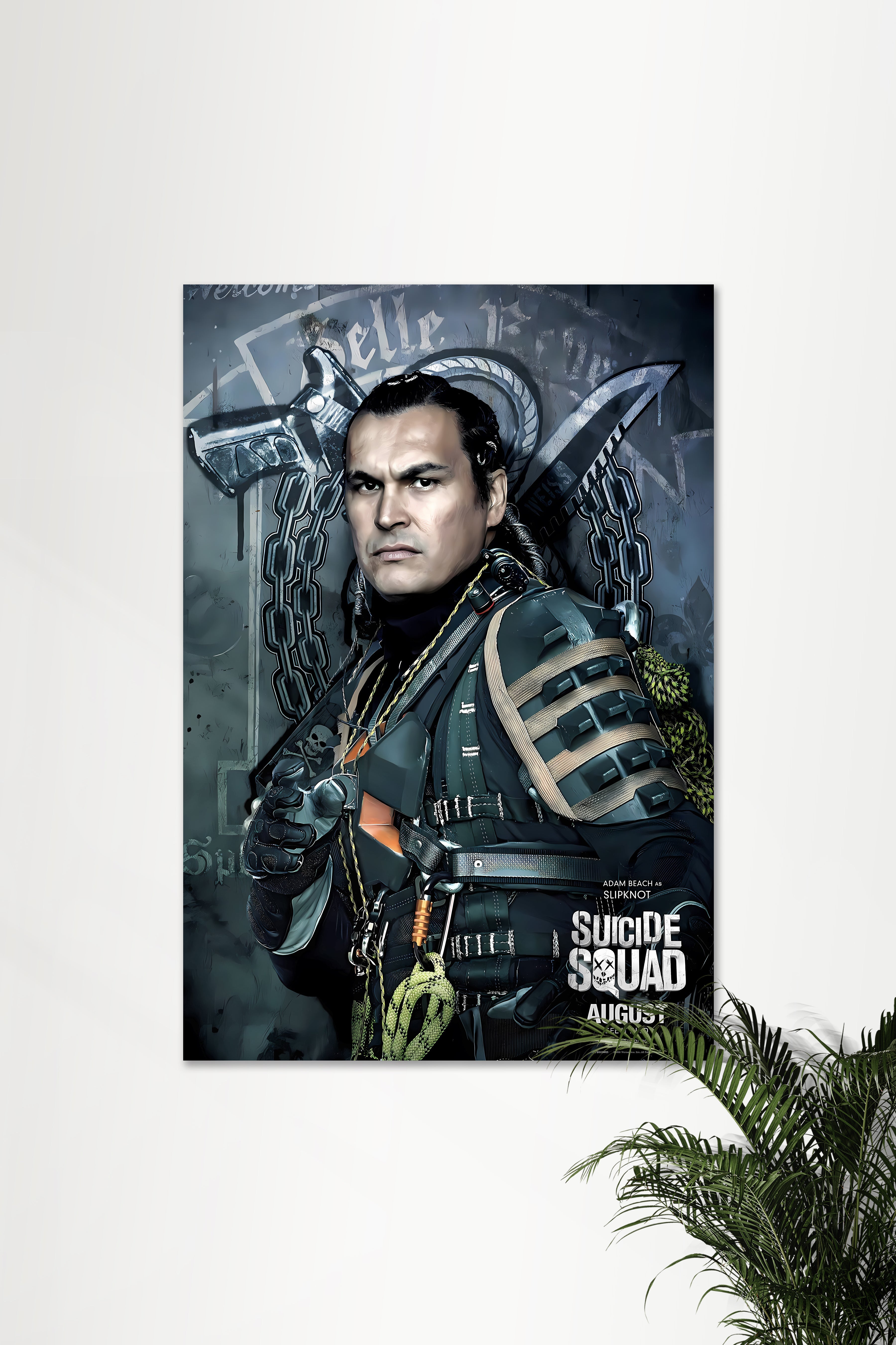 SLIPKNOT X ADAM BEACH | Sucide Squad | DCU  Poster