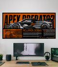 APEX PREDATOR X MCLAREN SENNA | CAR SET | 3 Piece Set