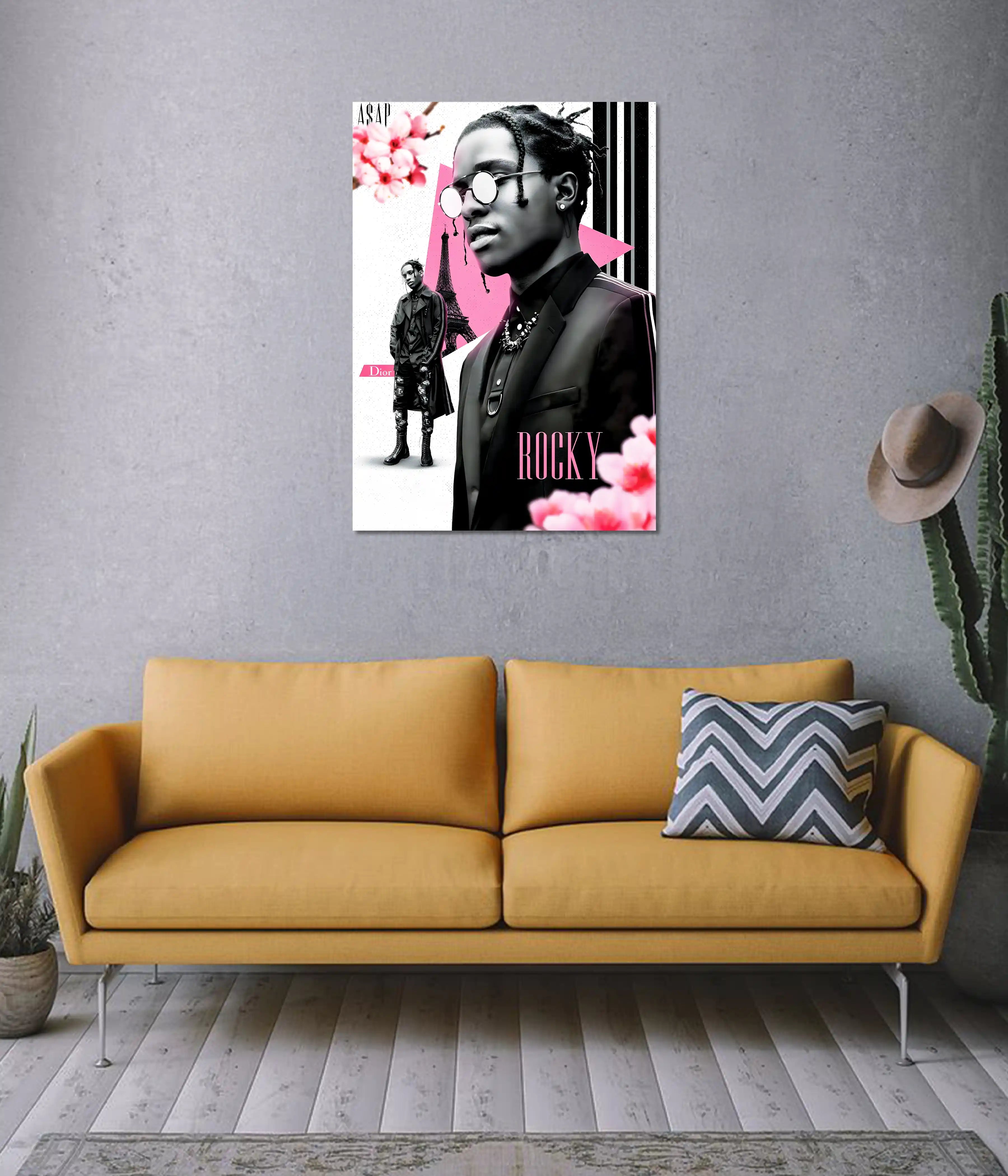 A$AP Rocky Fashion Poster