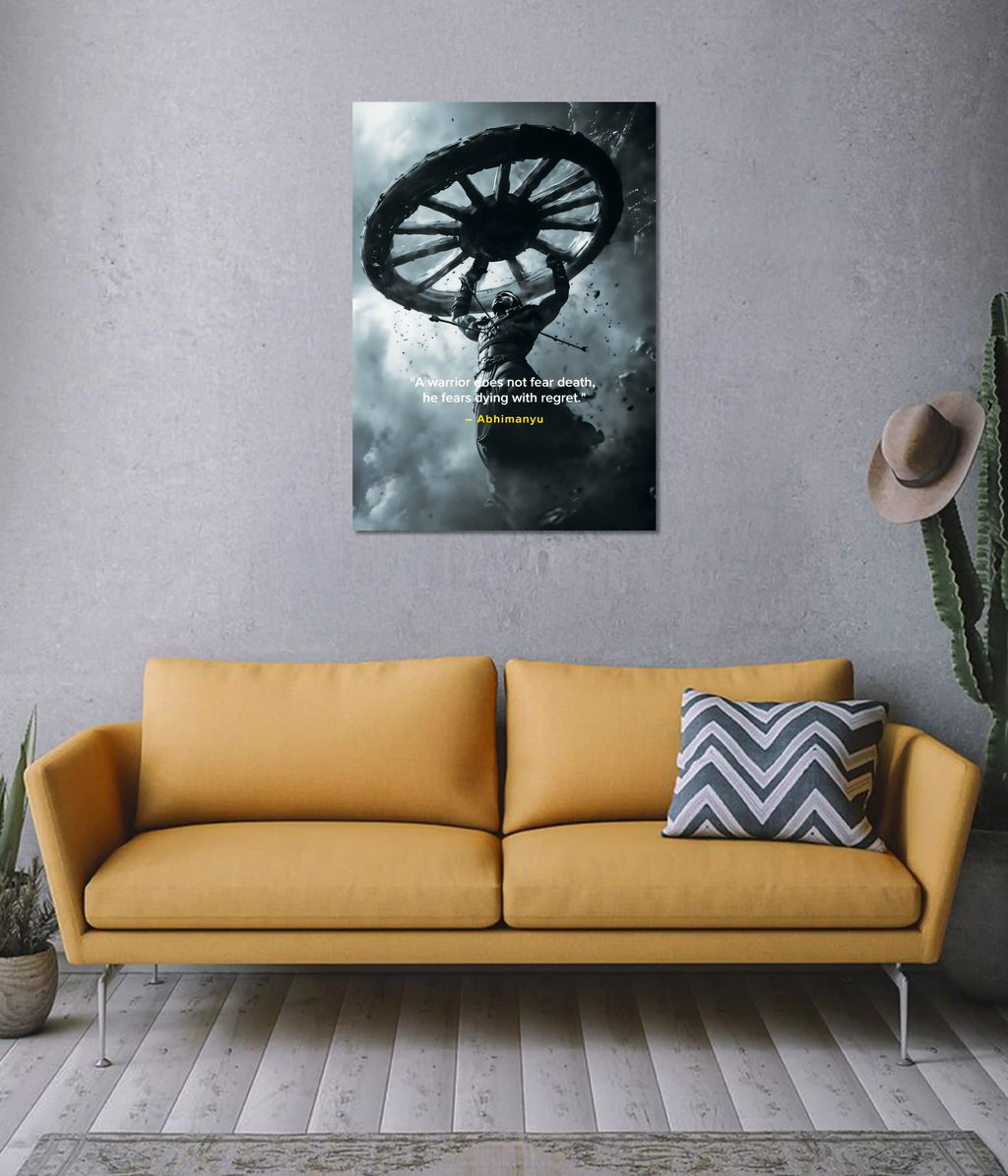 Abhimanyu – The Warrior Without Regret Poster