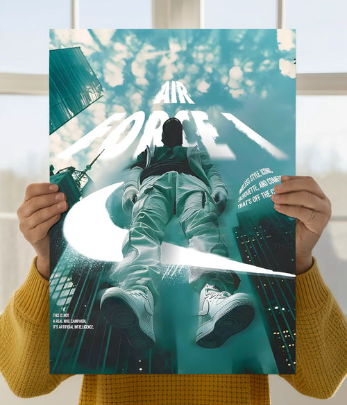Air Force 1 Urban Aesthetic Wall Poster Main Image - Everanta