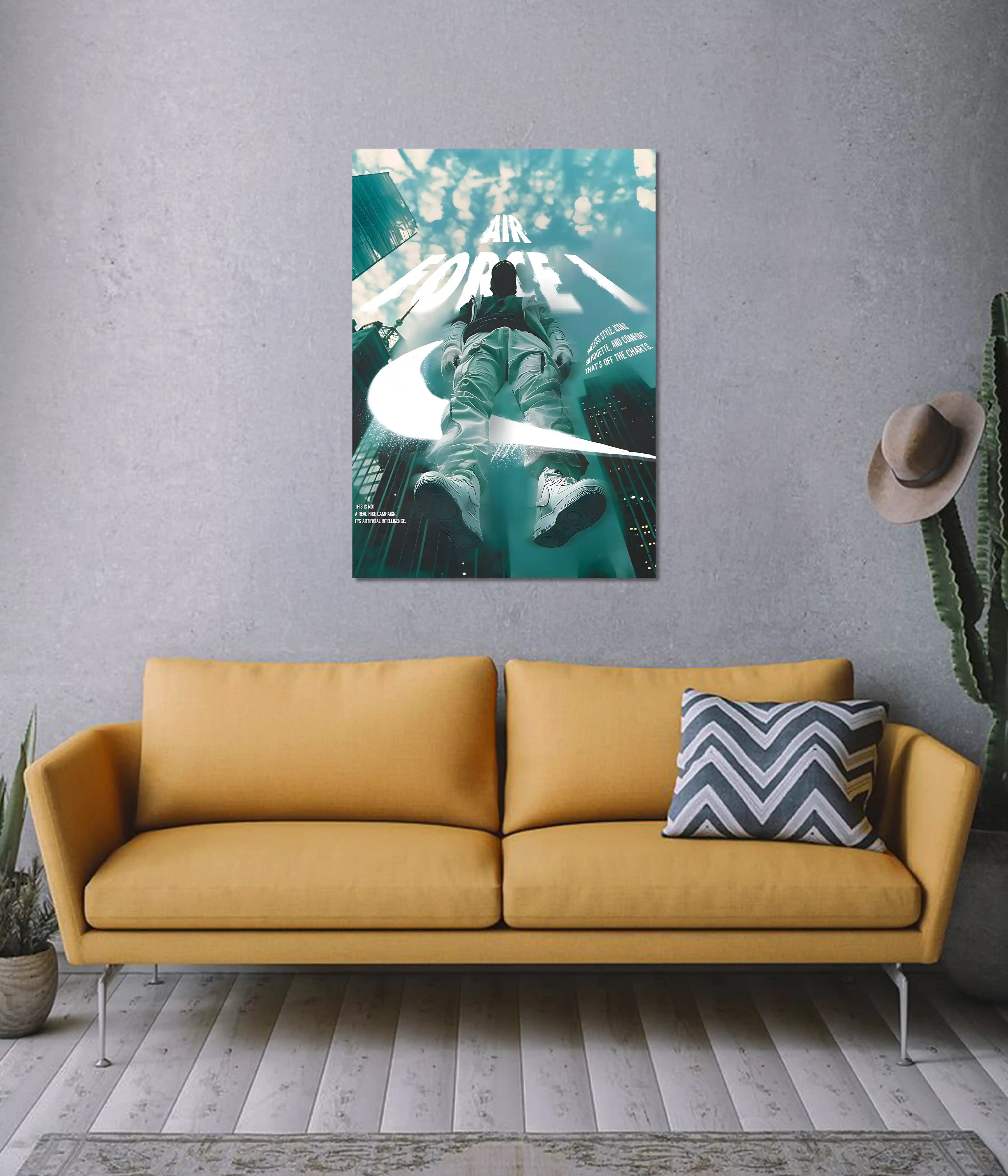 Air Force 1 Urban Aesthetic Wall Poster