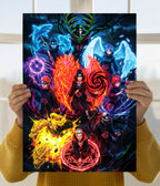Akatsuki Rising – Naruto Villains Wall Poster Main Image - Everanta