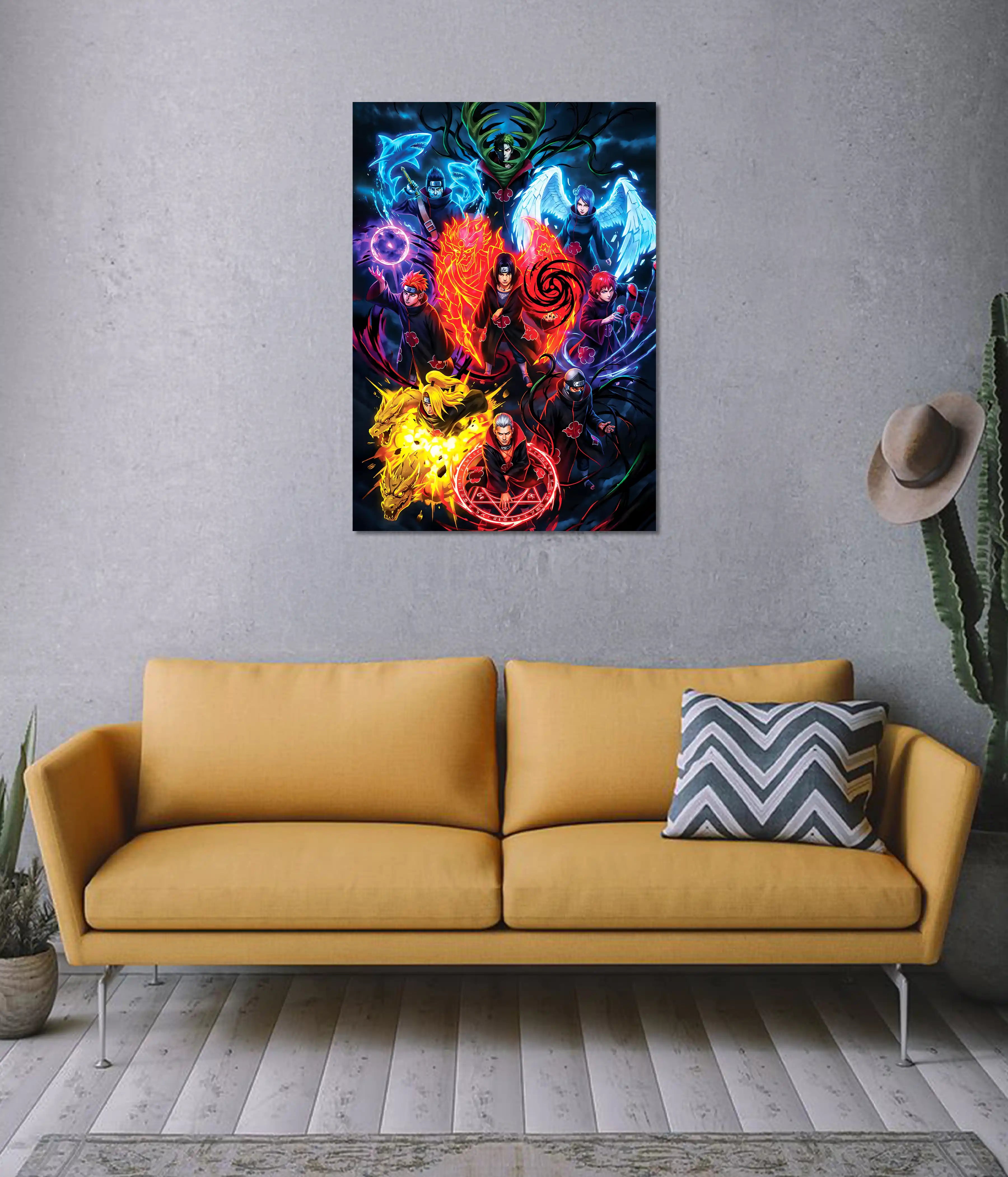 Akatsuki Rising – Naruto Villains Wall Poster