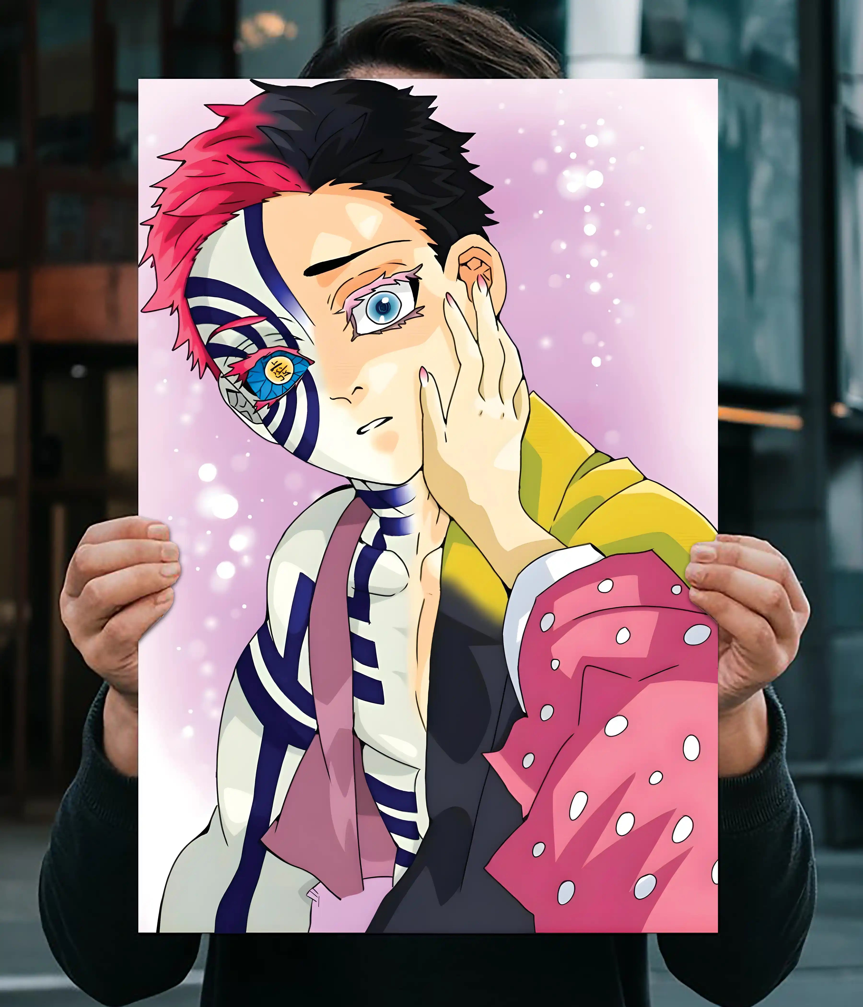Akaza Emotion Moment – Demon Slayer Poster Main Image - Everanta