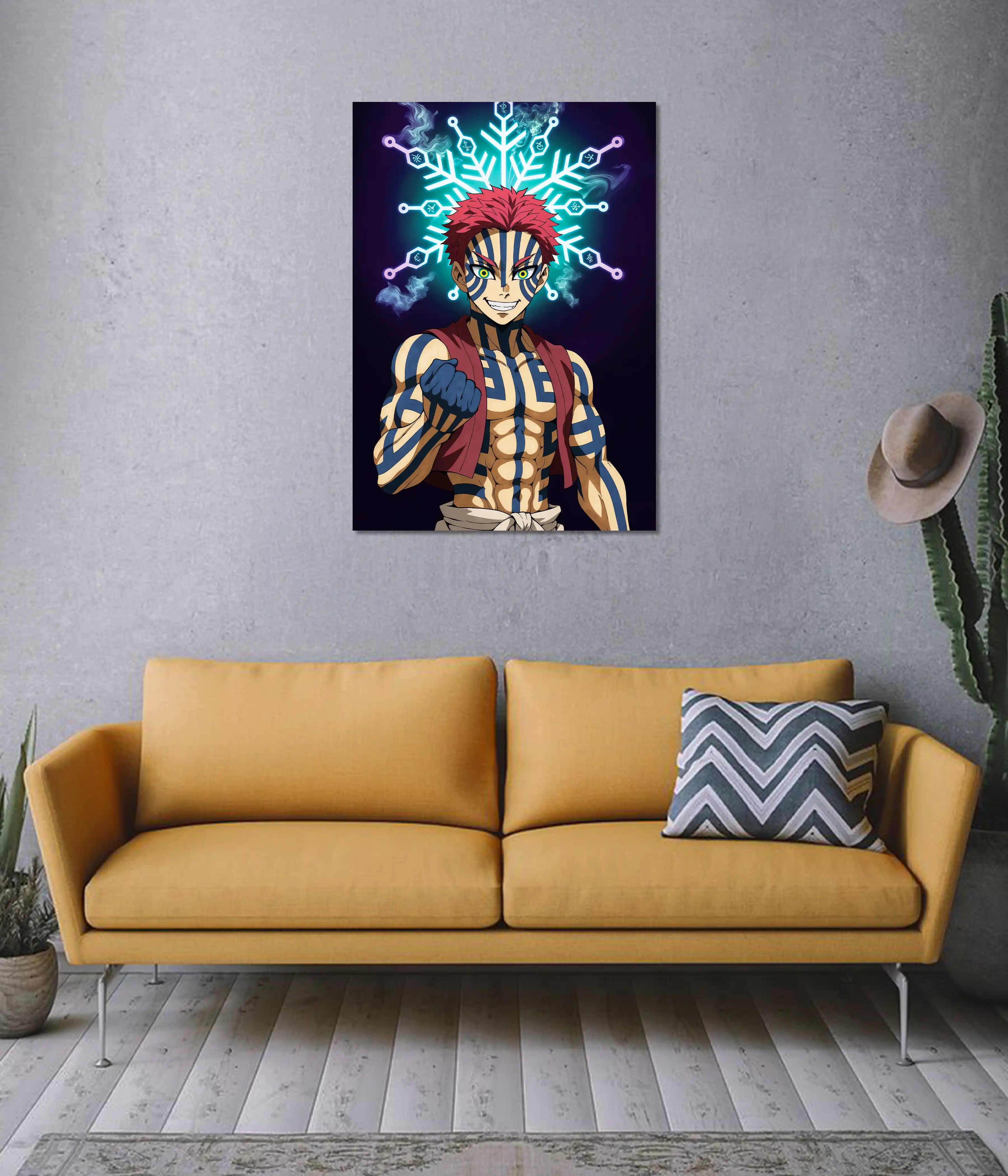 Akaza Upper Rank Three Wall Poster