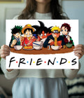 Anime Friends – Crossover Wall Poster Main Image - Everanta