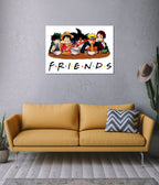Anime Friends – Crossover Wall Poster