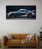 Art in Motion – Porsche Car Split Poster Set