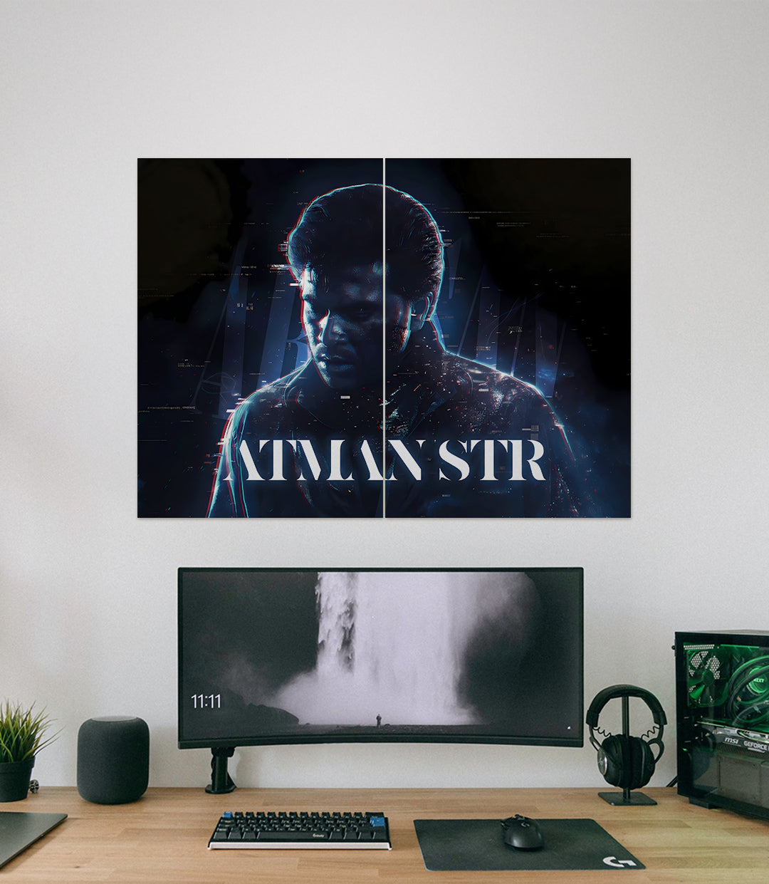 ATMAN STR x ARASAN Movie Poster | 2 Piece Set