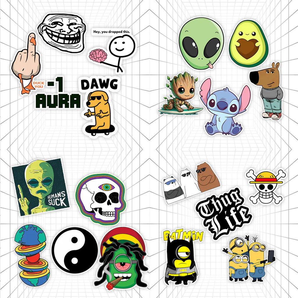20 Meme Stickers