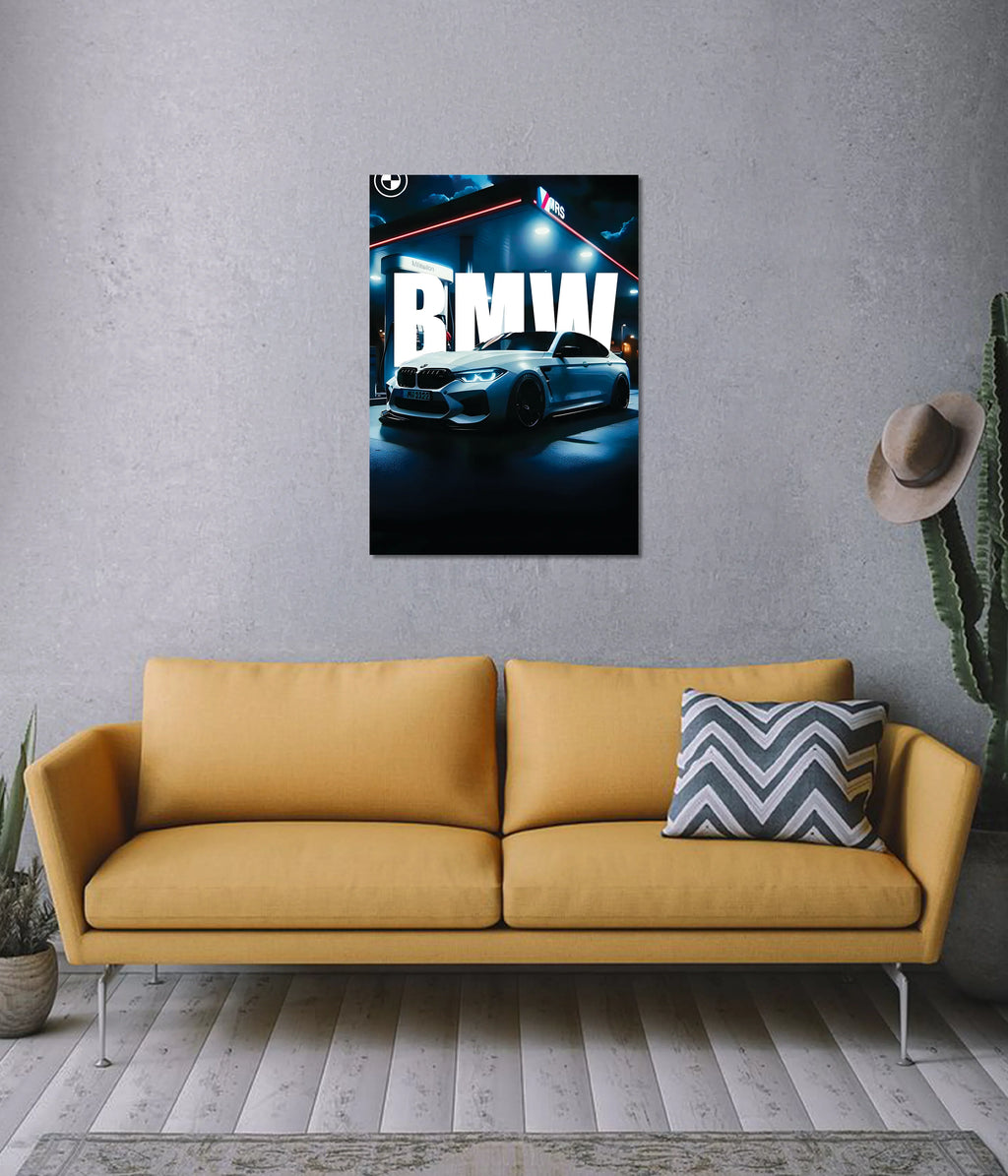 BMW M-Series Wall Poster – Premium Car Wall Art
