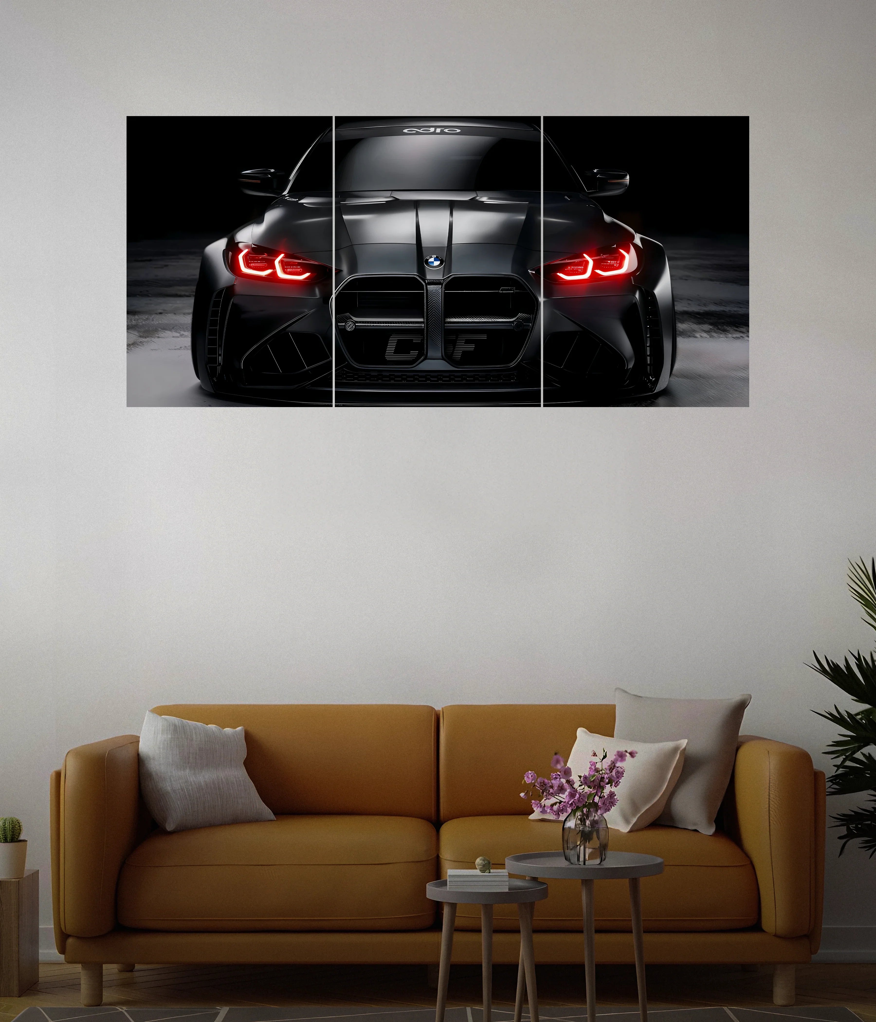 BMW M2 Black Beast – Split Wall Poster