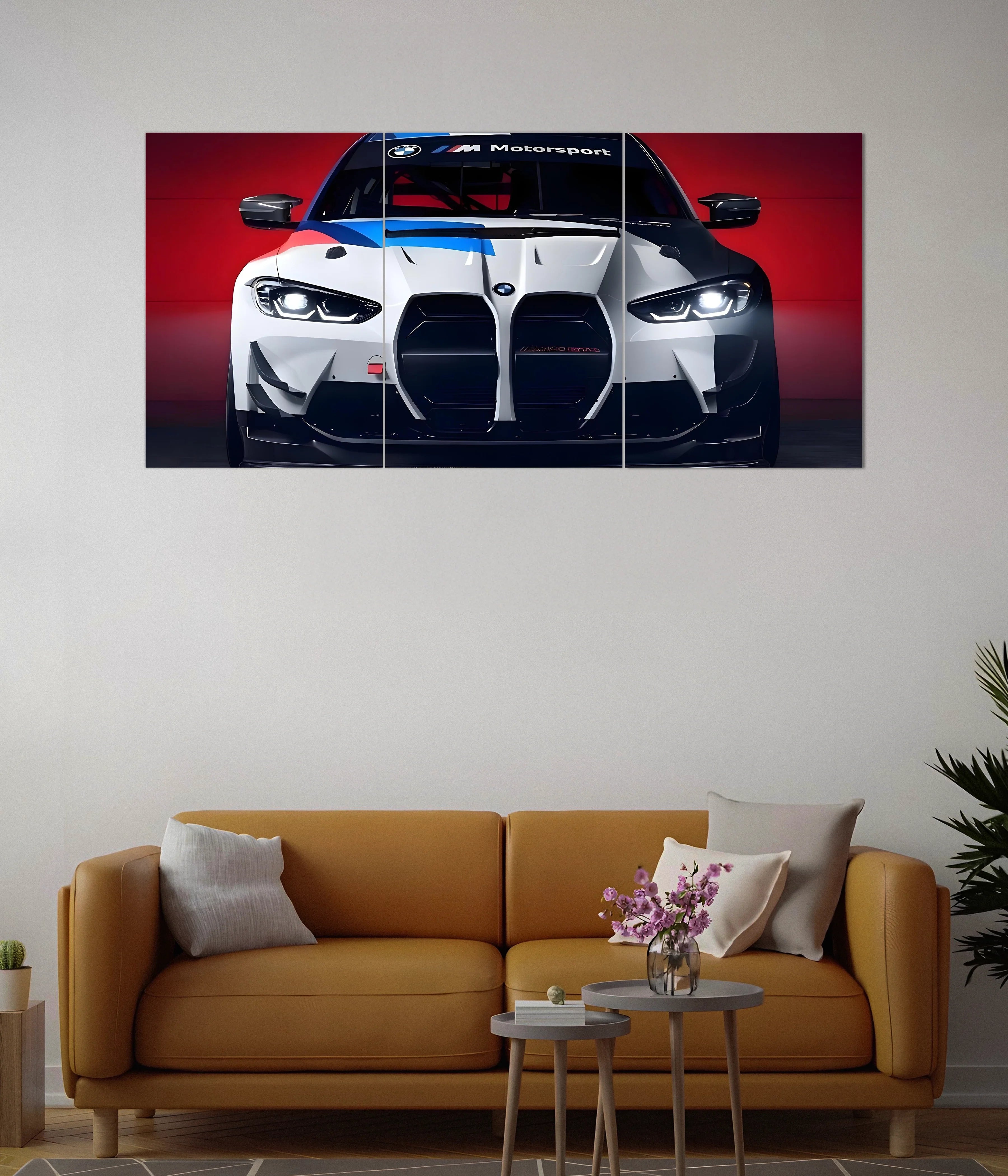 BMW M Motorsport Car Split Poster Set