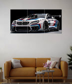 BMW Race Car Split Poster Set