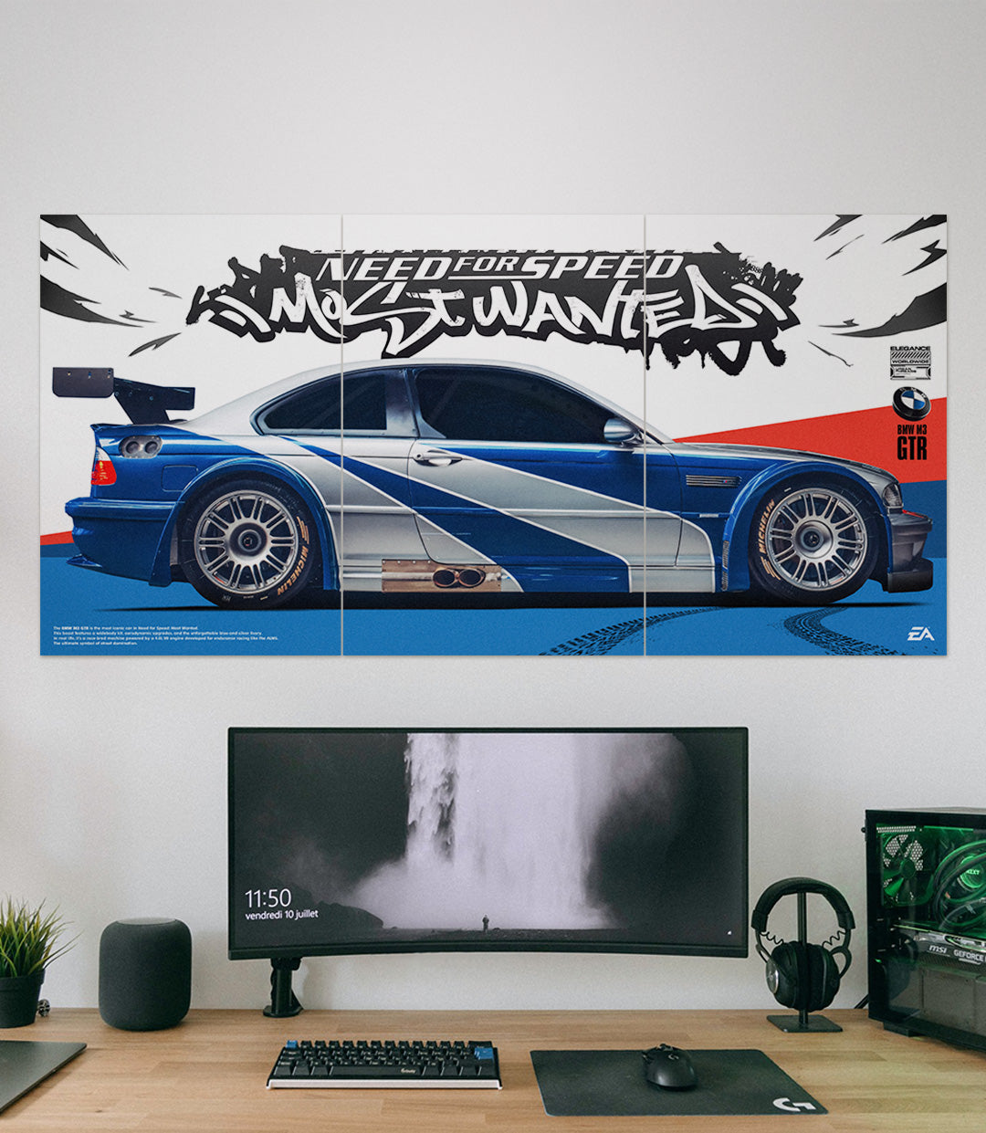 MOST WANTED x BMW M3 GTR | NFS | Car Set | 3 Piece Set