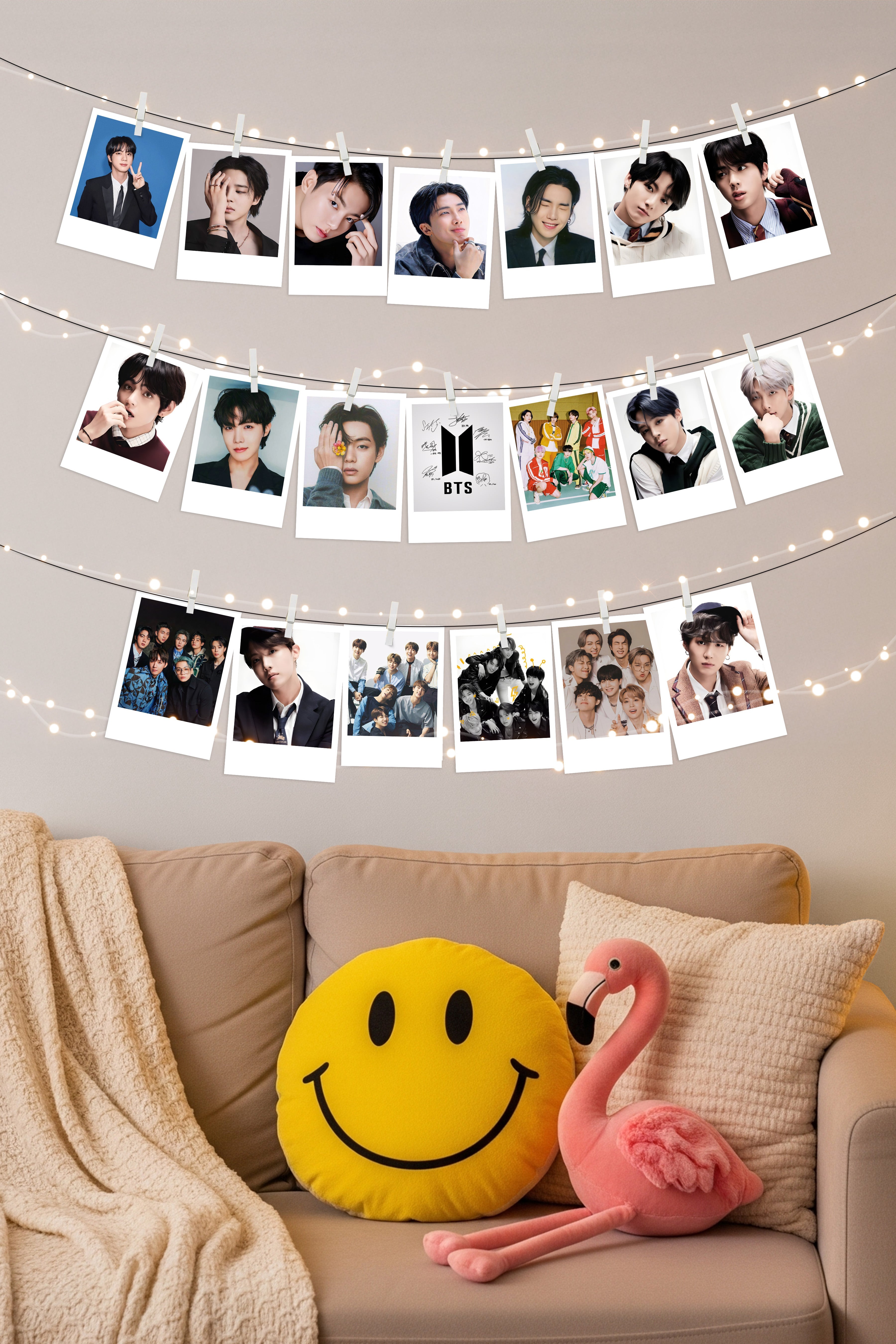 20 BTS | K Pop Set | Retro Prints