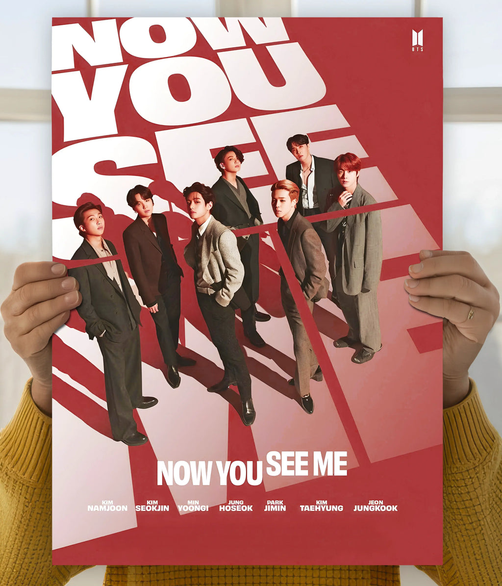 BTS Wall Poster – Now You See Me Edition Main Image - Everanta