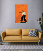 Baki Hanma Minimalist Anime Wall Poster