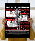 Baki Hanma Persistence Wall Poster Main Image - Everanta