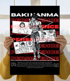 Baki Hanma Persistence Wall Poster Main Image - Everanta