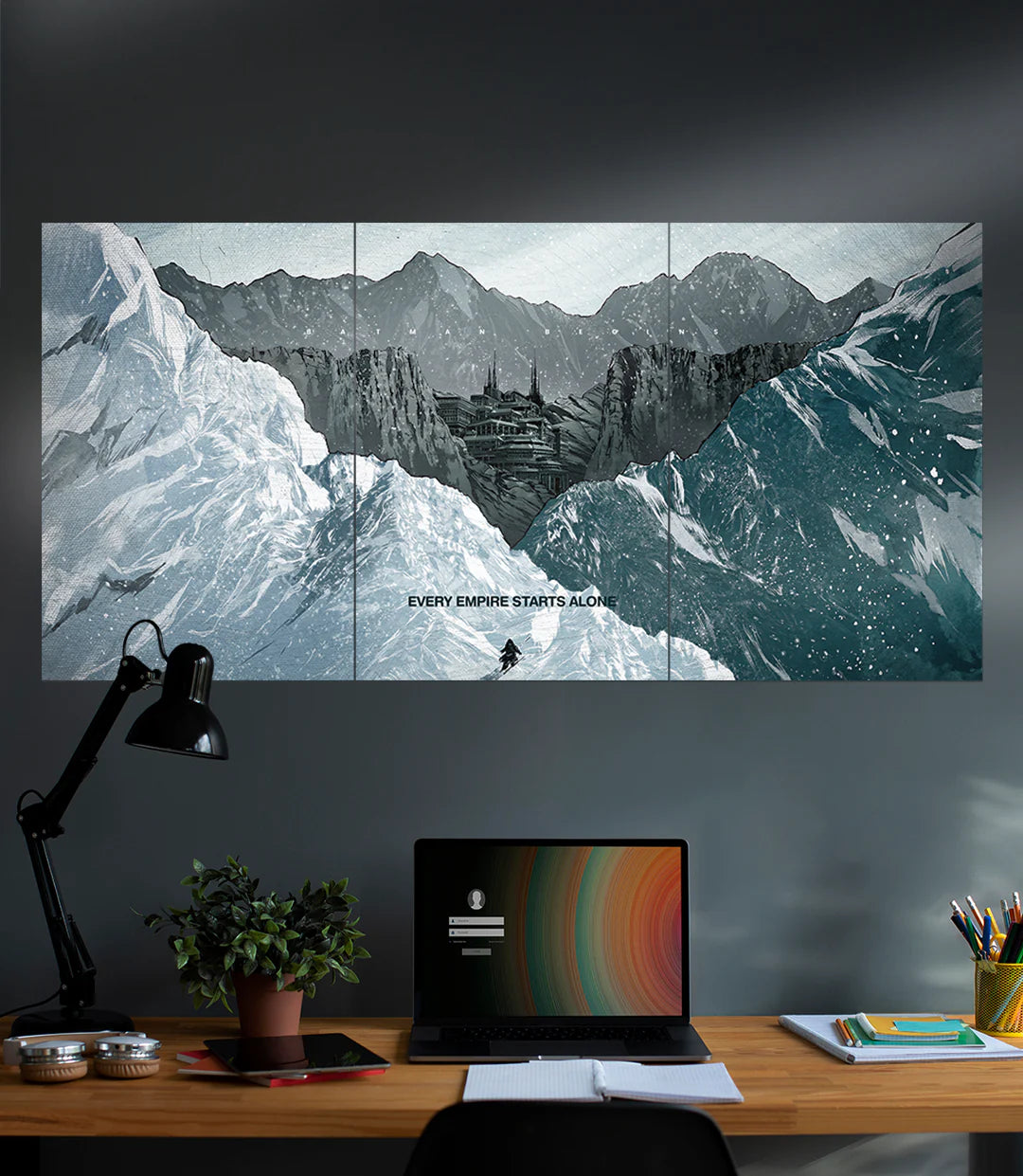 Batman Begins | Dark Knight | Motivational | BATMAN | 3 Piece Set