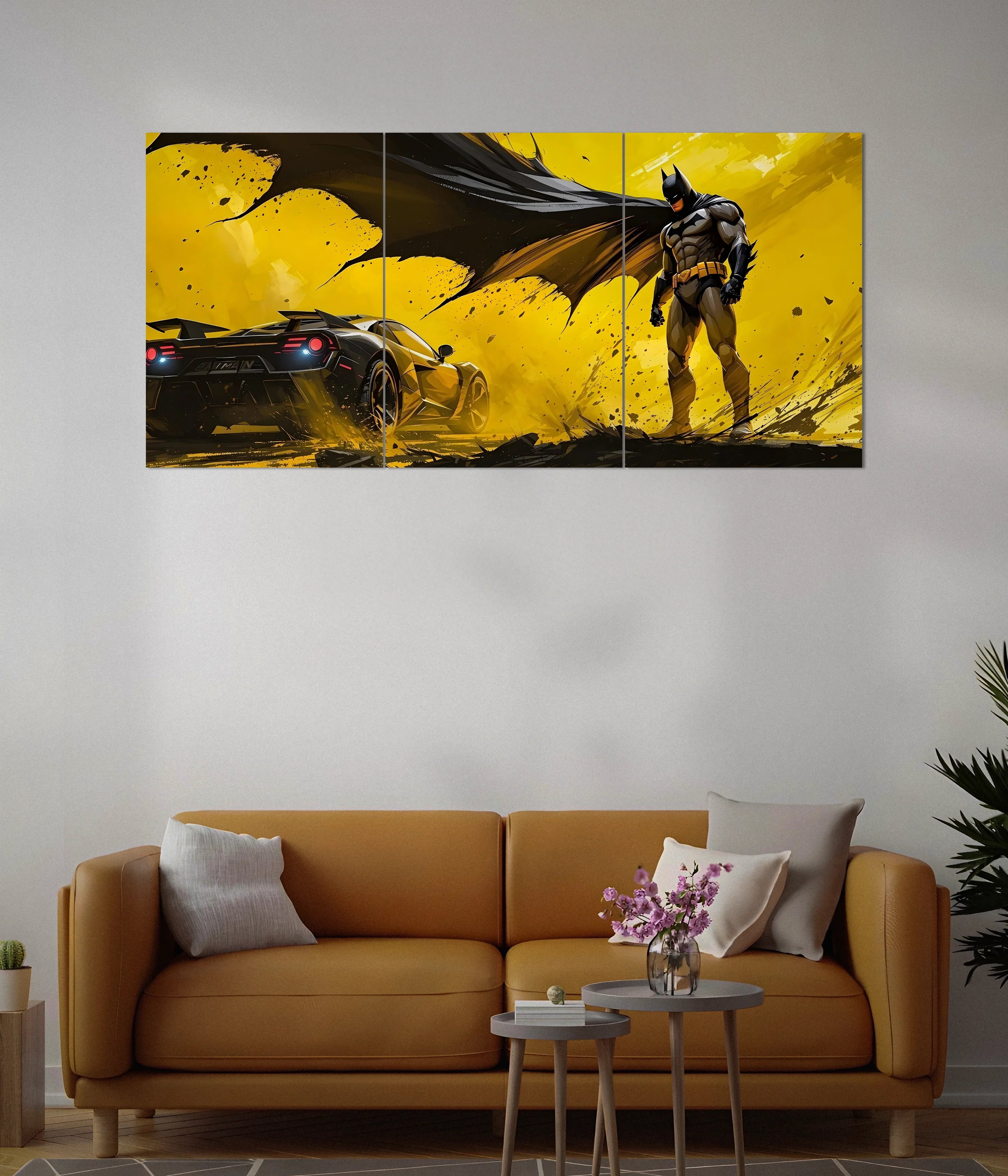 Batman Vengeance Ride – Superhero Split Poster