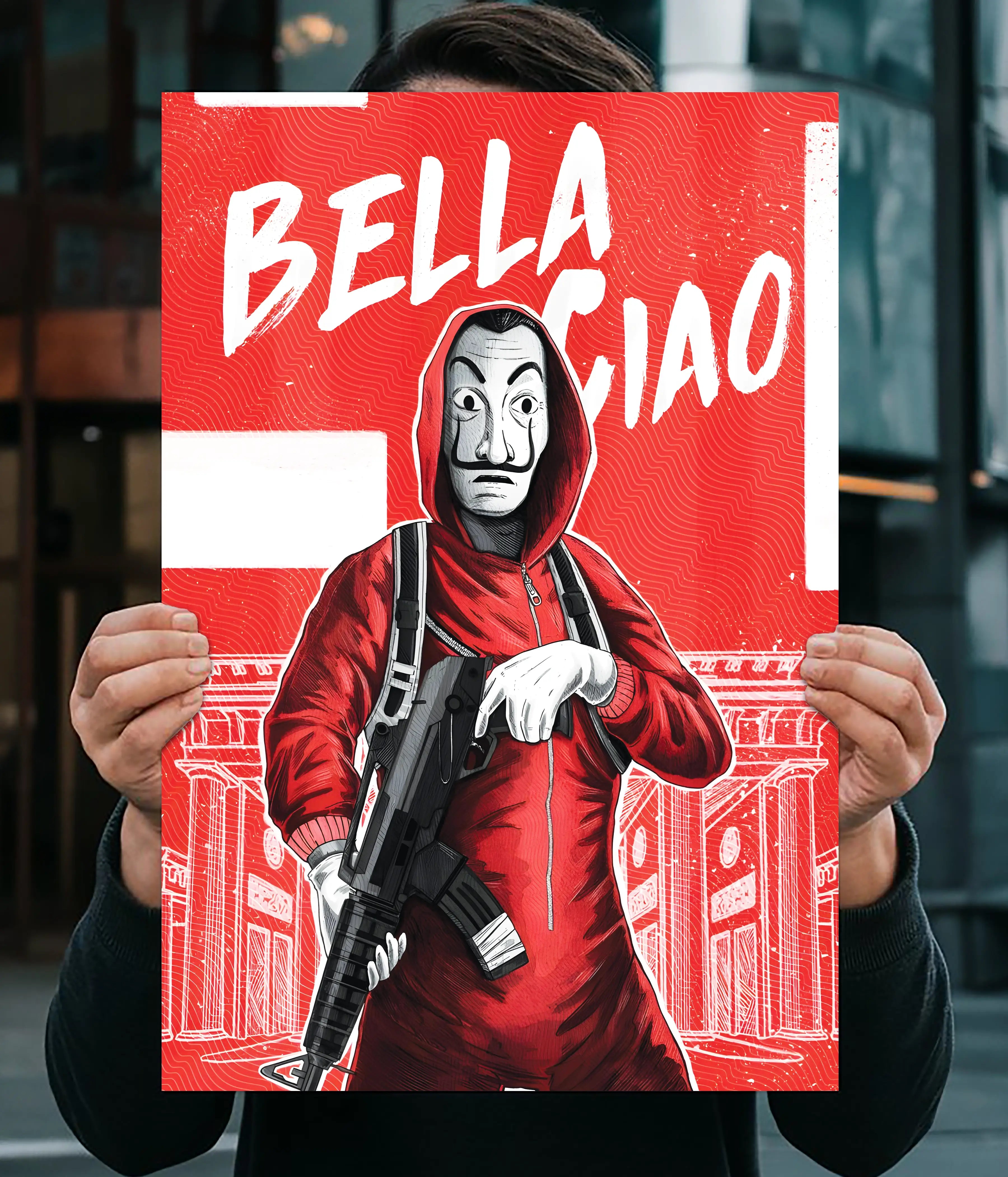Bella Ciao – Money Heist Wall Poster Main Image - Everanta