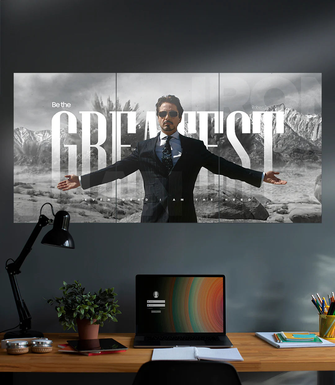 Be the Greatest | Robert Downey Jr | 3 Piece Set