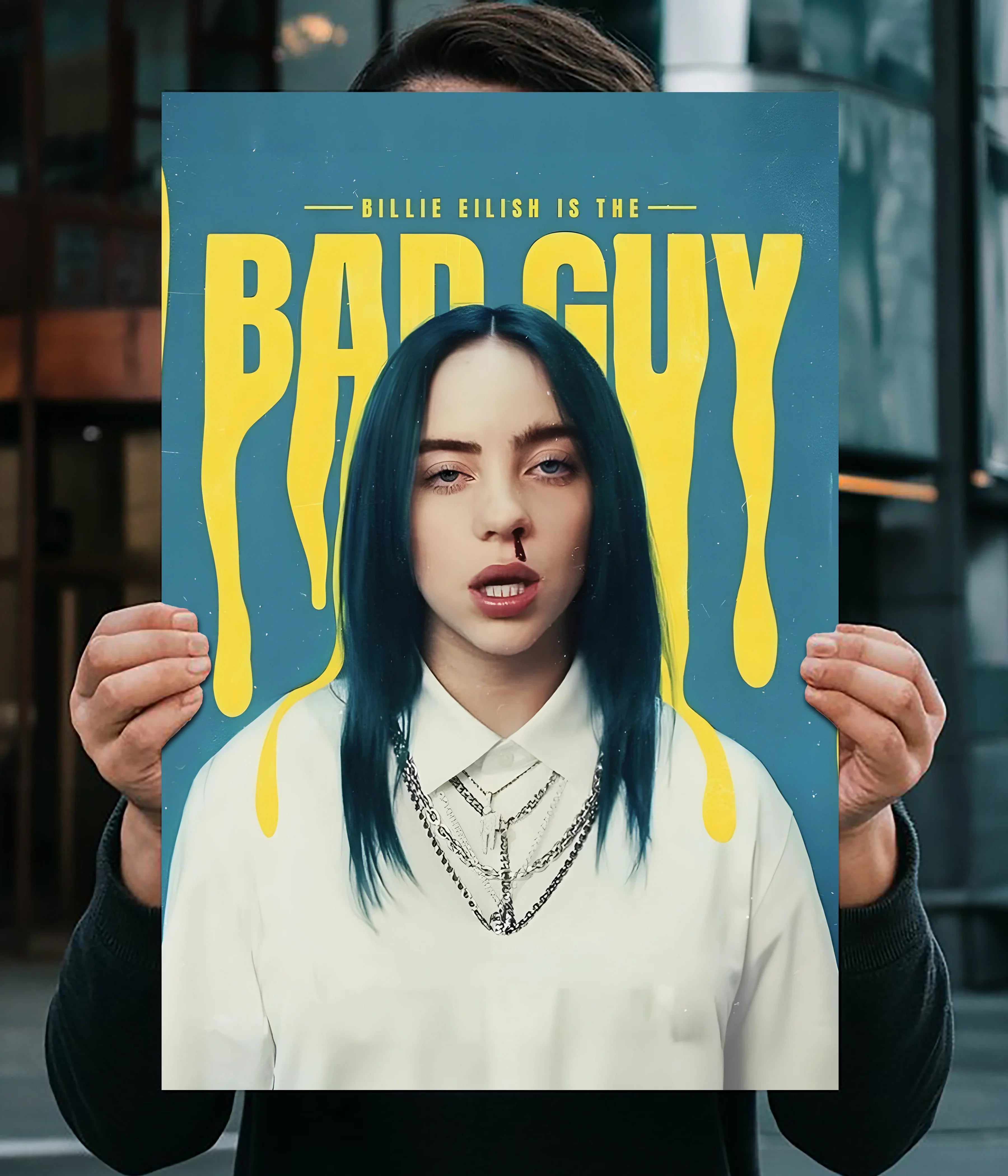 Billie Eilish – Bad Guy Wall Poster Main Image - Everanta