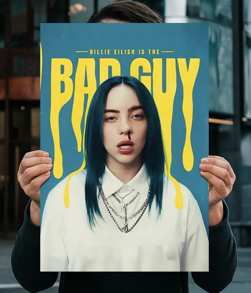 Billie Eilish – Bad Guy Wall Poster Main Image - Everanta