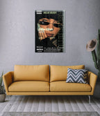 Billie Eilish Dark Editorial Wall Poster