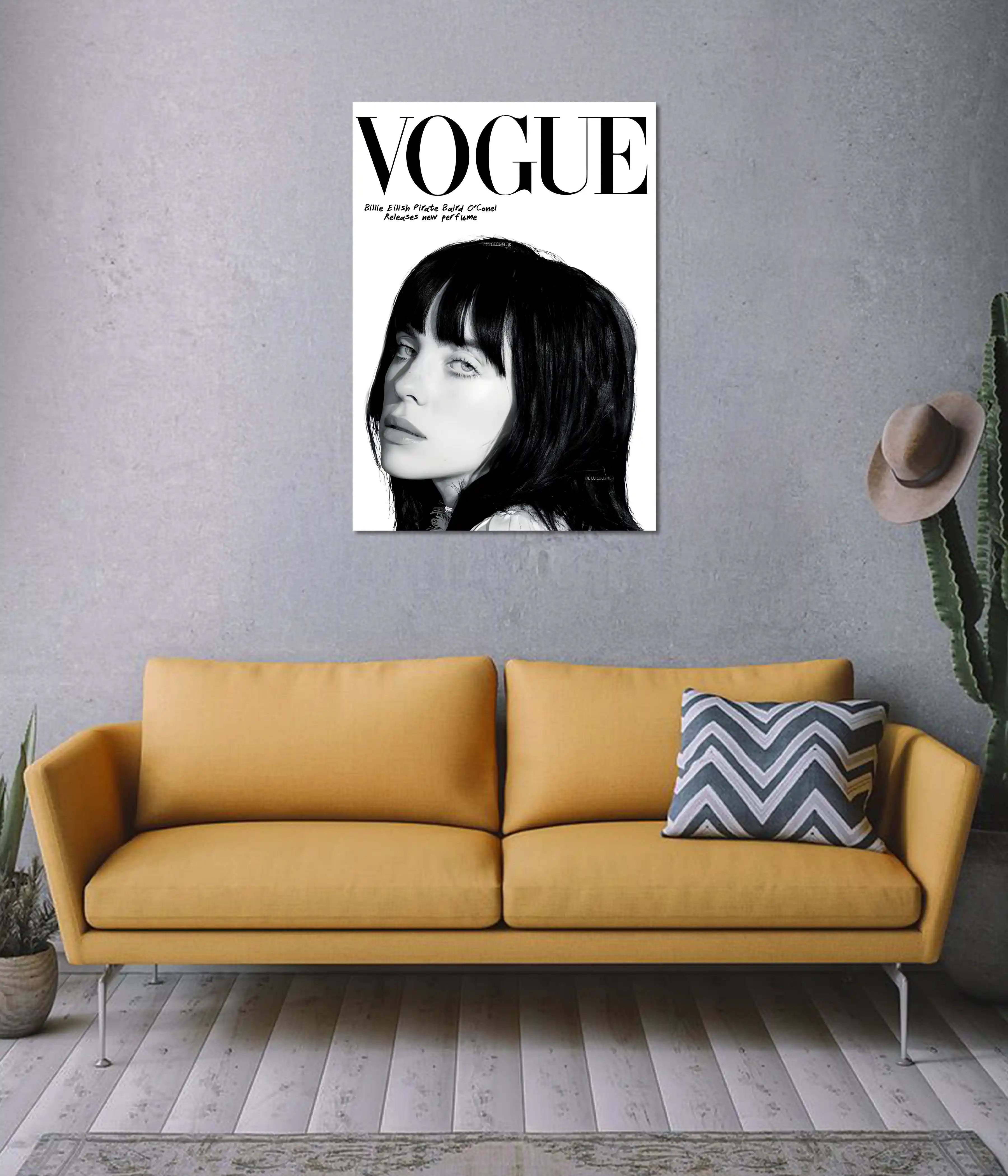 Billie Eilish Vogue Editorial Wall Poster
