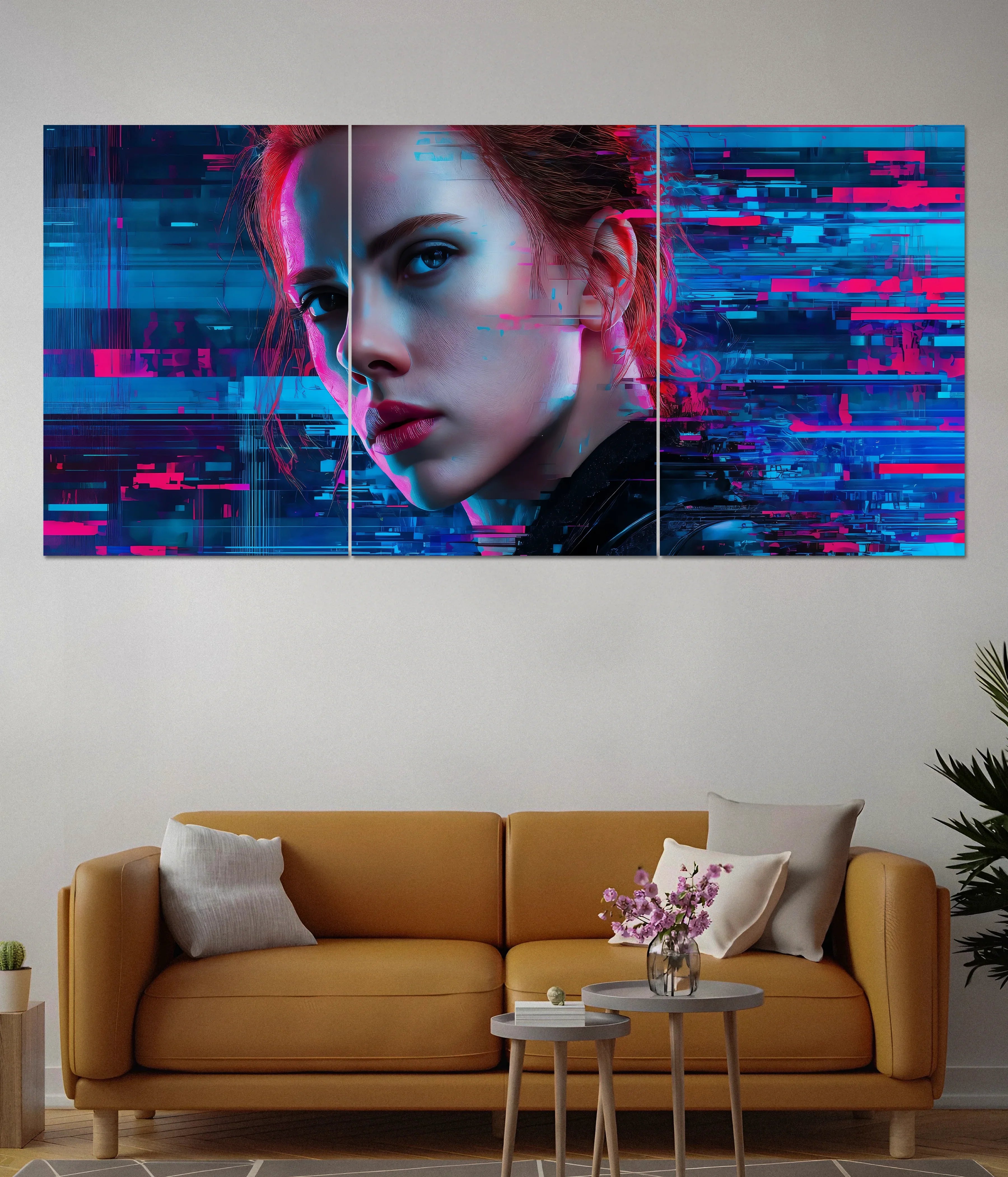 Bold & Fearless - Black Widow Split Wall Poster