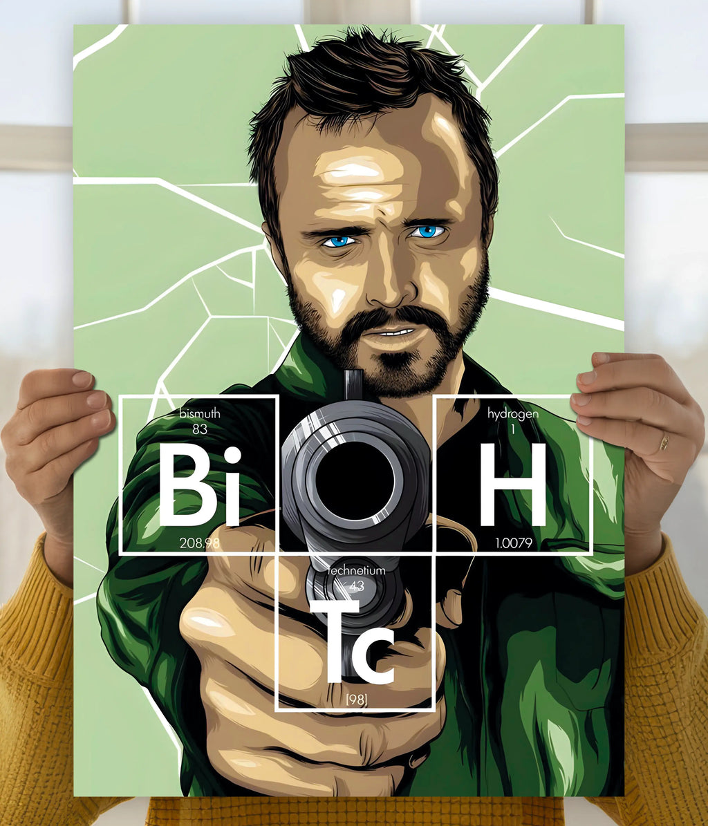 Breaking Bad BiTcH – Jesse Pinkman Wall Poster Main Image - Everanta