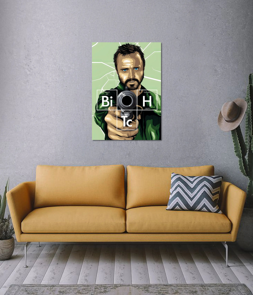 Breaking Bad BiTcH – Jesse Pinkman Wall Poster