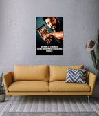Broken Man Rebuilding Himself – Motivational Wall Poster