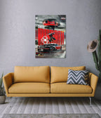 Bugatti Chiron x Miles Morales Supercar Wall Poster
