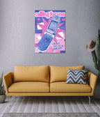 Calling for You – Retro Aesthetic Phone Poster