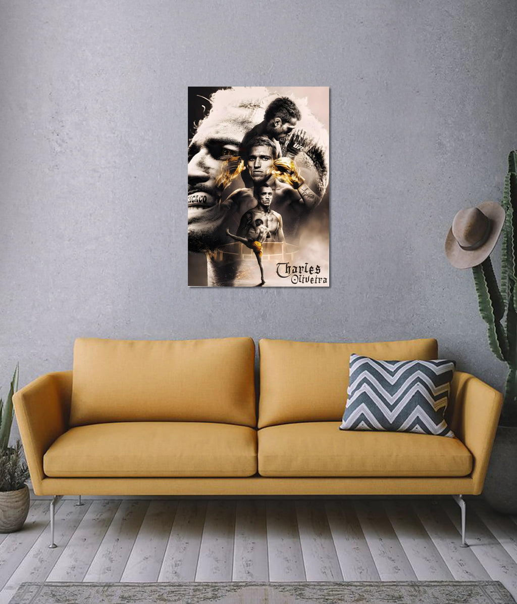 Charles Oliveira – UFC Warrior Wall Poster