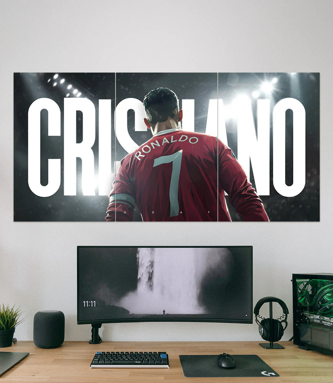 Cristiano Ronaldo | CR7 | Football | 3 Piece Set