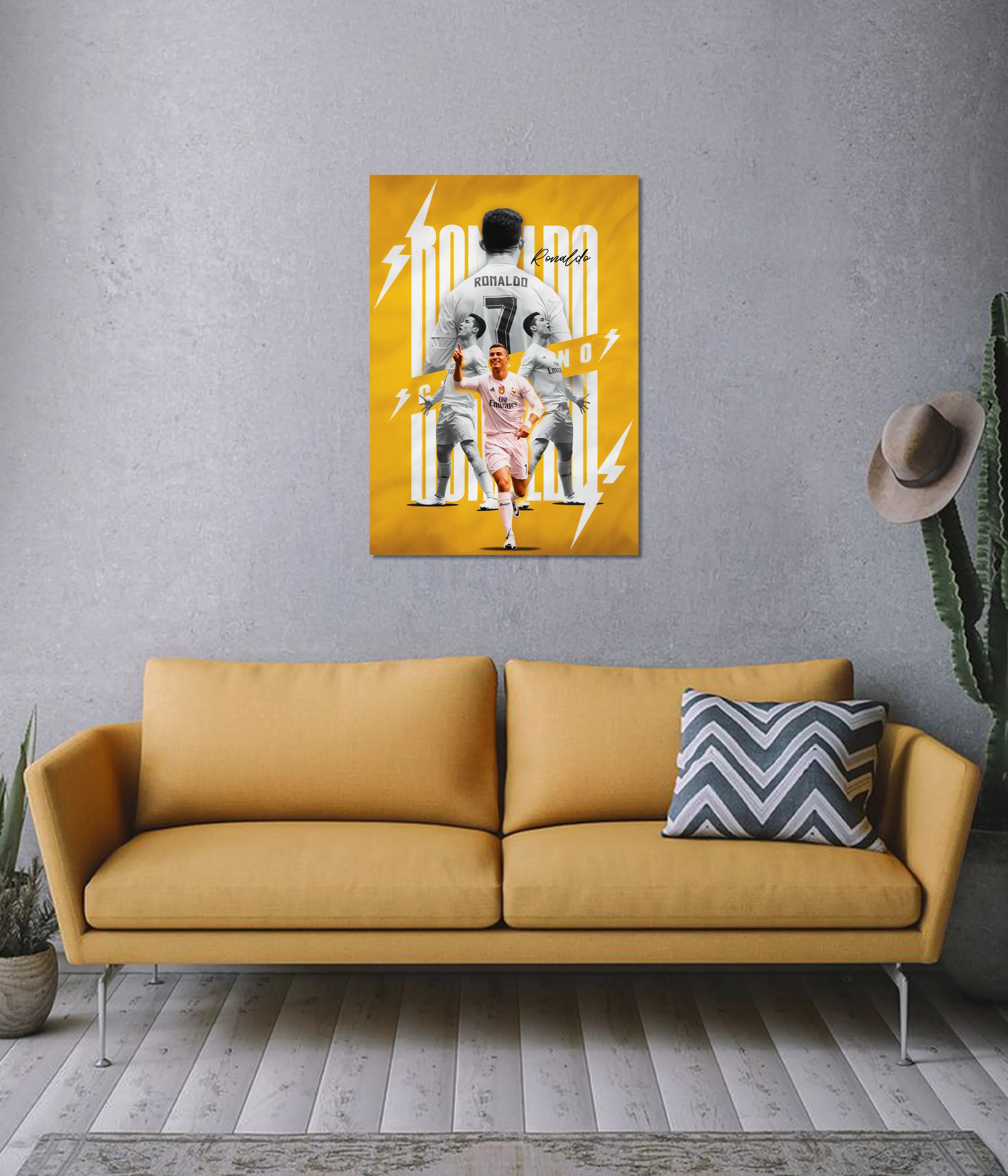 Cristiano Ronaldo – Golden Glory Wall Poster