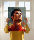 Cristiano Ronaldo – Legacy in Motion Sports Poster - Everanta