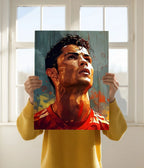 Cristiano Ronaldo – Legacy in Motion Sports Poster - Everanta