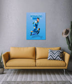 Cristiano Ronaldo No.7 – The Legend in Action Wall Poster